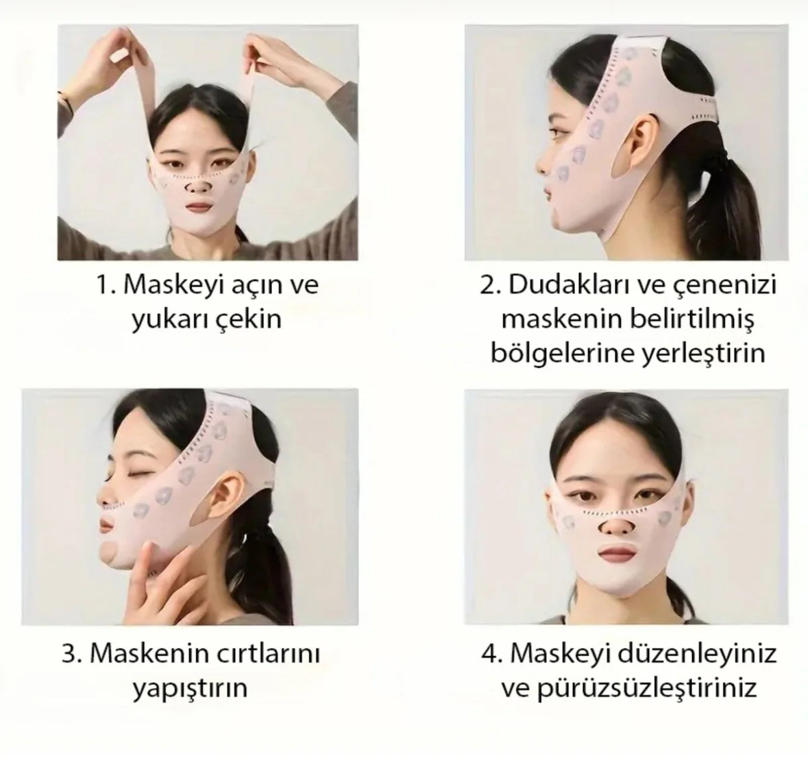 Yüz Şekilendirici Çene Maskesi